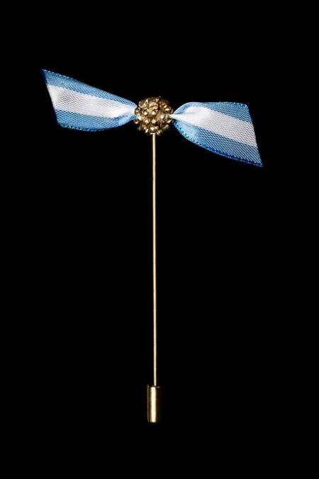 BROCHE ESCARAPELA CINTA CHICA