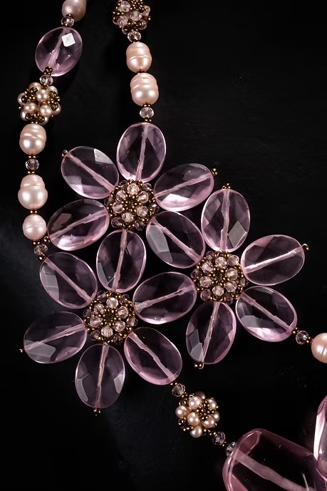 COLLAR FLORES CRISTALES - Image 3