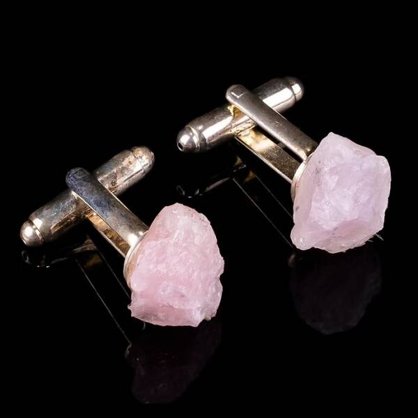GEMELOS DE CUARZO ROSA