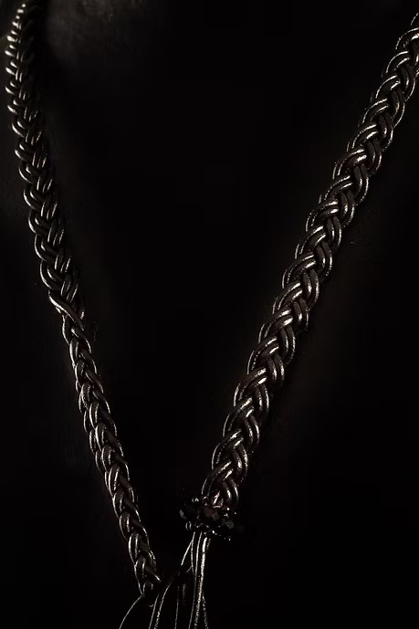 COLLAR JADE, ASTA Y CUERO - Image 3