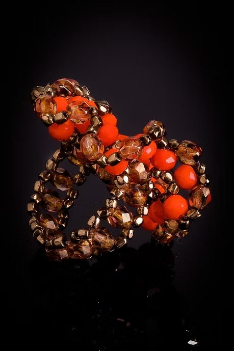 ANILLO FLOR MARINA CORAL - Image 3