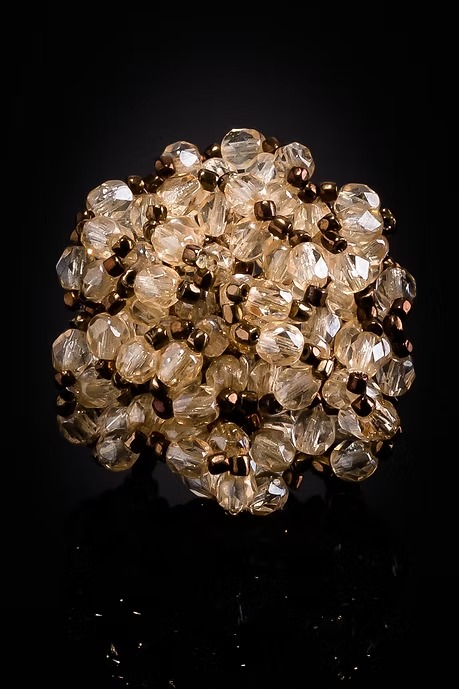 ANILLO FLOR MARINA DOBLE