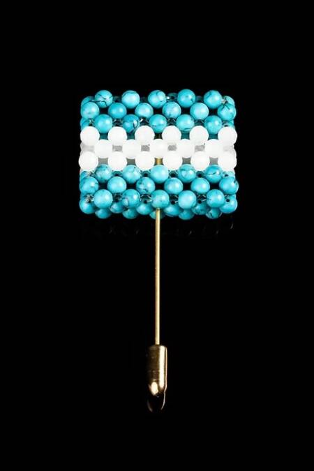 BROCHE ESCARAPELA RECTA GRANDE