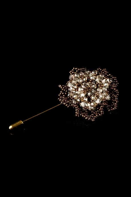 BROCHE FLOR MARINA HUMO - Image 2